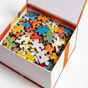Manufacturer Customizable Jigsaw Puzzle OEM Mini Puzzle Test Tube Eco Friendly Portable Puzzle Board 100 500 1000 Pieces for Kid - Product Image 4
