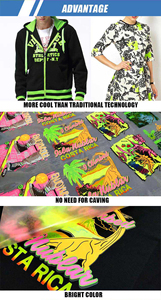 Supplier Tshirt Luminous Printing Pet Film Transfer Dtf Printer Double Printhead I3200 A1 70cm Fluorescent <b>Ink</b> Flex New Xp600 - Product Image 5