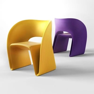 Chaise de loisirs d'extérieur haut de gamme en fibre de verre filetée de forme spéciale pour la réception et les négociations hôtelières - Product Image 3