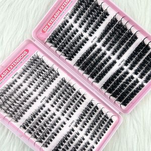 Lot de <span class=keywords><strong>600</strong></span> bouquets de cils en faux vison à longueurs mixtes spectaculaires, livre de 30 rangées, volume complet, cils moelleux pour extensions DIY, OEM - Product Image 4