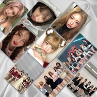 KPOP 50 pièces/boîte IVE Rei Wonyoung YuJin Leeseo Gaeul LIZ Photocard laser Lomo Card Photo Card holographique