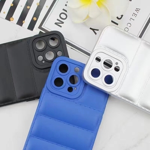 Ốp Lưng Điện Thoại Puffer Mới Ốp Lưng Silicon Mềm Ốp Lưng Điện Thoại Áo Khoác Thương Hiệu Thời Trang Cho iPhone 14 13 12 11 Pro Max X Xs Xr 7 8 Plus - Product Image 5