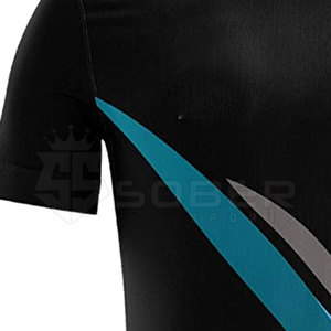 Maillot de football confortable pour hommes 100% polyester, couleur personnalisée, nom d'équipe, haute qualité, vente en gros, marque privée personnalisée - Product Image 4