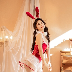 sexy satin clothing Bunny Lingerie - Sexy Bunny Girl Cosplay for Women main image 0