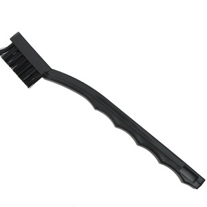 Gas Stove Cleaning <b>Brush</b> Copper <b>Wire</b> Plastic Handle Kitchen Use Bar Shape TS01 - Product Image 1