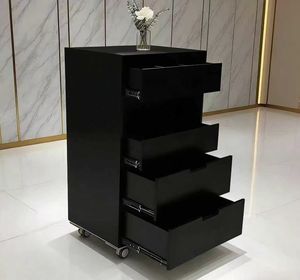 Chariot de rangement pour salon de beauté, pour instruments de broderie et de mise en forme des cils, chariot à outils à pousser à la main - Product Image 5