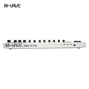 Fabriqué en Chine, synthétiseur de clavier professionnel durable M-VAVE SMK-37 PROKeys, rechargeable, pour guitare, basse, pièce de guitare - Product Image 6
