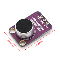 Module amplificateur de microphone électret à gain réglable GY-MAX4466 MAX4466, sortie 2.4-5V DC GND VCC, catégorie de produit : circuits intégrés