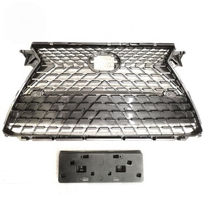 Kit <span class=keywords><strong>de</strong></span> Rejilla Frontal Estilo 2020 para Lexus RX350 2016, Incluye Soporte para Placa <span class=keywords><strong>de</strong></span> Matrícula, Fácil Instalación, Material ABS - Product Image 1