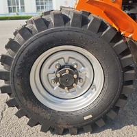 400kg Mini CE piccola pala Bucekt batteria ruota caricatore elettrico