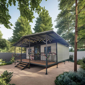 Magic House Maison portable 40 pieds Conteneur d'expédition modifié Maison conteneur avec terrasse et escalier - Product Image 6