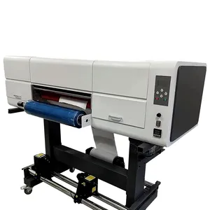 Uv dtf printer with special hot stamping effects Gold and silver effect