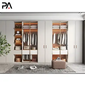 Домашняя мебель, деревянный дизайн almirah, 4 одинарная дверь, ткань, подвесная almirah, дизайн «сделай сам», дизайнерский шкаф almirah для одежды