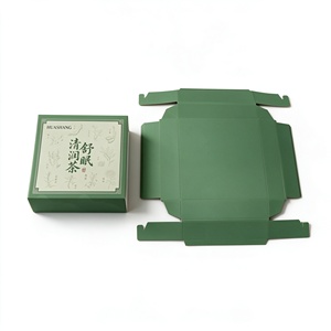 Caja de Regalo de Té de Lujo con Logotipo Personalizado |   Empaque Premium <span class=keywords><strong>Verde</strong></span> Mate para Té de Hierbas - Product Image 5