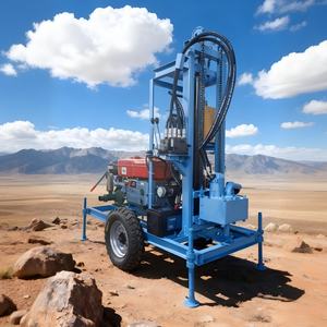 Rig Pengeboran Sumur Air Hidrolik Portabel 100m, Laris Manis, 22hp, Dapat Disesuaikan - Product Image 5