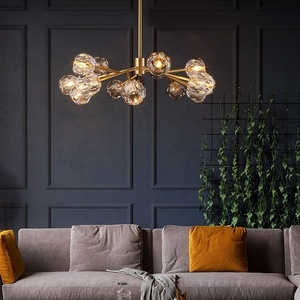Lampadari Decorativi di Lusso, Illuminazione per Interni, Lampada a Sospensione in Cristallo per Casa e Hotel - Product Image 5
