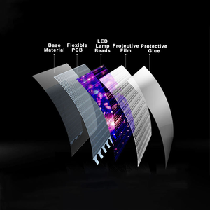 Pannelli <span class=keywords><strong>LED</strong></span> RGB Trasparenti P6/8/10 per Interni, <span class=keywords><strong>Display</strong></span> Video a Parete in Vetro per Pubblicità Digitale - Product Image 5