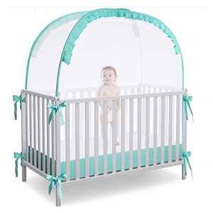 <span class=keywords><strong>Zanzariera</strong></span> Conica Pieghevole per Culla, Copertura Completa, Tenda a Baldacchino Anti-Insetti per Neonati e Bambini - Product Image 6
