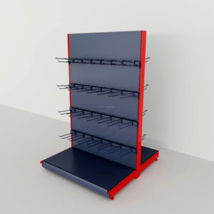 라이트 듀티 슈퍼마켓 선반 상품 상점 창고 보관 디스플레이 랙 신발 보관 랙 자동차 지붕 선반 유닛 - Product Image 4