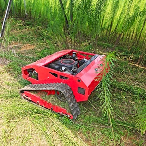 Cortacésped automático a gasolina con control remoto para bosques, granjas, parques, zonas verdes y huertos; cortacésped de orugas con control remoto. - Product Image 2