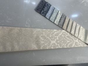 Tela Jacquard de Alta Calidad, 100% Poliéster, Certificada ISO9001, de Gran Peso, Marca <span class=keywords><strong>KOSMOS</strong></span> - Product Image 3