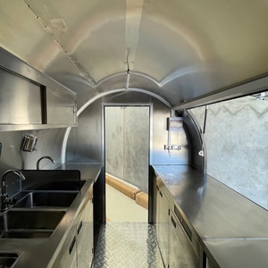 Chariot à hot-dogs en aluminium et fibre <span class=keywords><strong>de</strong></span> verre pas cher, camion <span class=keywords><strong>de</strong></span> cuisine mobile, remorque alimentaire avec service <span class=keywords><strong>de</strong></span> bonbons - Product Image 6