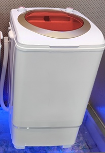 Lavadora Semiautomática de un Solo Tambor con Capacidad de Lavado de 9 kg, Económica, con Doble Tambor y Tapa de Vidrio, para Uso Doméstico, Muestra Gratuita - Product Image 4