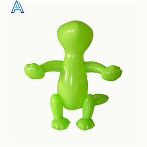 Lindo diseño de dibujos animados vinilo PVC aire soplado inflable dinosaurio Animal T-rex Tyrannosaurus Gecko <span class=keywords><strong>Gecco</strong></span> juguete de dibujos animados - Product Image 3