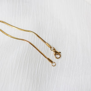 Commercio all'ingrosso personalizzato uomo donna argento rosa 14K 18K catene placcate oro massiccio collana in acciaio inossidabile gioielli catene in metallo - Product Image 5