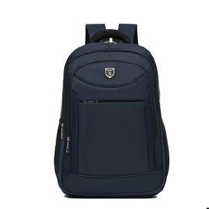 <b>Laptop</b> <b>Backpack</b> For Men Large Capacity Business Travel <b>Backpack</b> With <b>Laptop</b> Compartment Solid Color Blue - Product Image 1