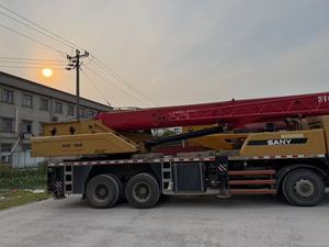 Grue mobile d'occasion SANY STC250T5 de 25 tonnes, qualité supérieure, avec flèche à 3 sections, moteur et boîte de vitesses, livraison rapide en Irak - Product Image 3
