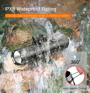 Torcia Tattica Ricaricabile Klarus GL4 3300LM, Luce da Caccia IP20 LED con Interruttore Remoto e Batteria 21700 - Product Image 3