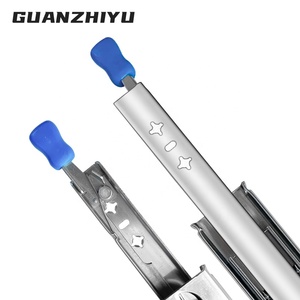 GUANZHIYU Hộp Công Cụ 36 Inch Kênh Kim Loại Ray Trượt Ngăn Kéo Ống Lồng - Product Image 3
