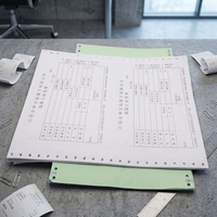 Ramette de papier autocopiant A4 pour formulaires professionnels, impression instantanée NCR JHE