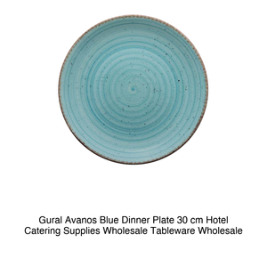 Plato Plano Azul Avanos de 30 cm Gural - Product Image 2