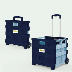 Carritos de Compras Multifuncionales WAHSUN, Carrito Plegable Grande, Carrito de Supermercado con <span class=keywords><strong>Ruedas</strong></span> - Product Image 3