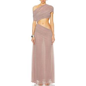 Robe longue sans manches sexy en béton robe sexy longue robe sexy à la mode de haute qualité OEM ODM - Product Image 1