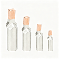 DTLC Entenschnabel-Kupfer-Aluminium-verzinnte Stecknadel, Gold-Silber-Bimetall-Kabelklemme, Yaogu DZ47 C45 Leistungsschalter