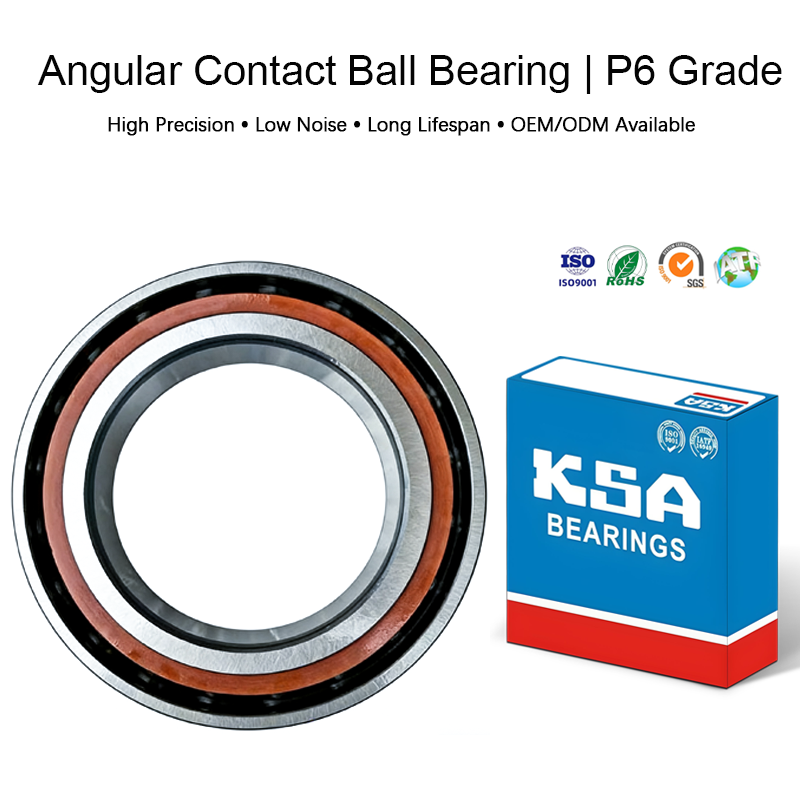 Universal Matchable Angular Contact Ball Bearing