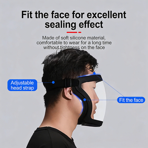 Protector Facial Panorámico HD Resistente a Arañazos, Doble Cara, Antivaho, Antipolen - Product Image 3