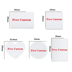 Free Film Printed Personalized Photo Beads Create Your Own Focal Beads Rectangle Square Round Heart Custom Silicone Focal Beads