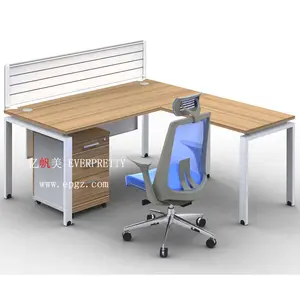 New Office Square High Quality Office Table and Chair for Staff Comfortable Modern Office Furniture