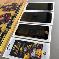 Mobiele Privacy Gehard Glas 2.5D Anti-spionage Schermbeschermer voor iPhone 14 Pro Max 15 Plus 13 12 11 16 Panda Glas
