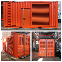 Groupe électrogène diesel industriel conteneurisé 800 kW 1000 kVA Baudouin 12M26D1012E20 pour centre de données