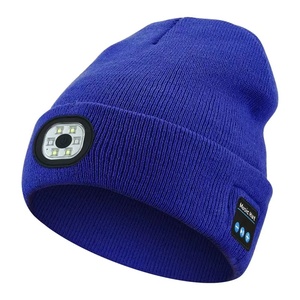 Unisex Bluetooth Beanie Hat Light Drahtlose Kopfhörer Geschenke für Männer Papa - Product Image 5