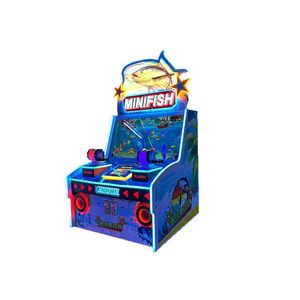 Máquina de Juego de Pesca Arcade con Temática Oceánica, Mini Simulador de Pesca Interactivo con <span class=keywords><strong>Tickets</strong></span> para Niños, Equipo Operado con Monedas - Product Image 5