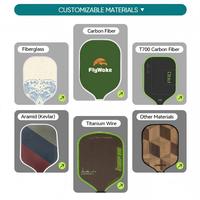 Raquette de pickleball en carbone T700, haute résistance, rebond fluide, raquette de sport professionnelle pour la pratique quotidienne