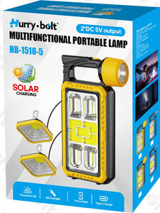 New Coming Solar <b>Led</b> Light Outdoor Emergency Camping <b>Flashlight</b> Multi-functional COB+<b>Led</b> Torch Portable Solar Garden Landscape - Product Image 2