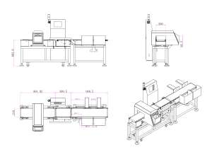 Alimentos Batata Chips Instant Noodles Touch Screen Multi-função <span class=keywords><strong>Metal</strong></span> <span class=keywords><strong>Detector</strong></span> pode ser personalizado - Product Image 4