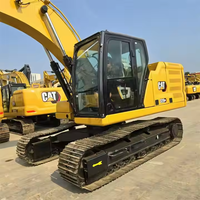 Pelle sur chenilles Caterpillar CAT320GC de 20 tonnes d'occasion Offre Spéciale Machines de construction à moteur hydraulique Poclain Shanghai